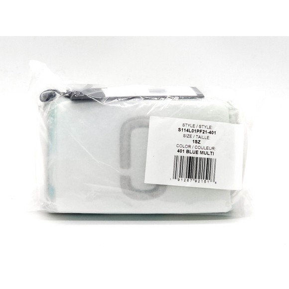 Marc Jacobs THE Snapshot Compact Wallet Blue Multi New GL02304246 - Picture 6 of 16